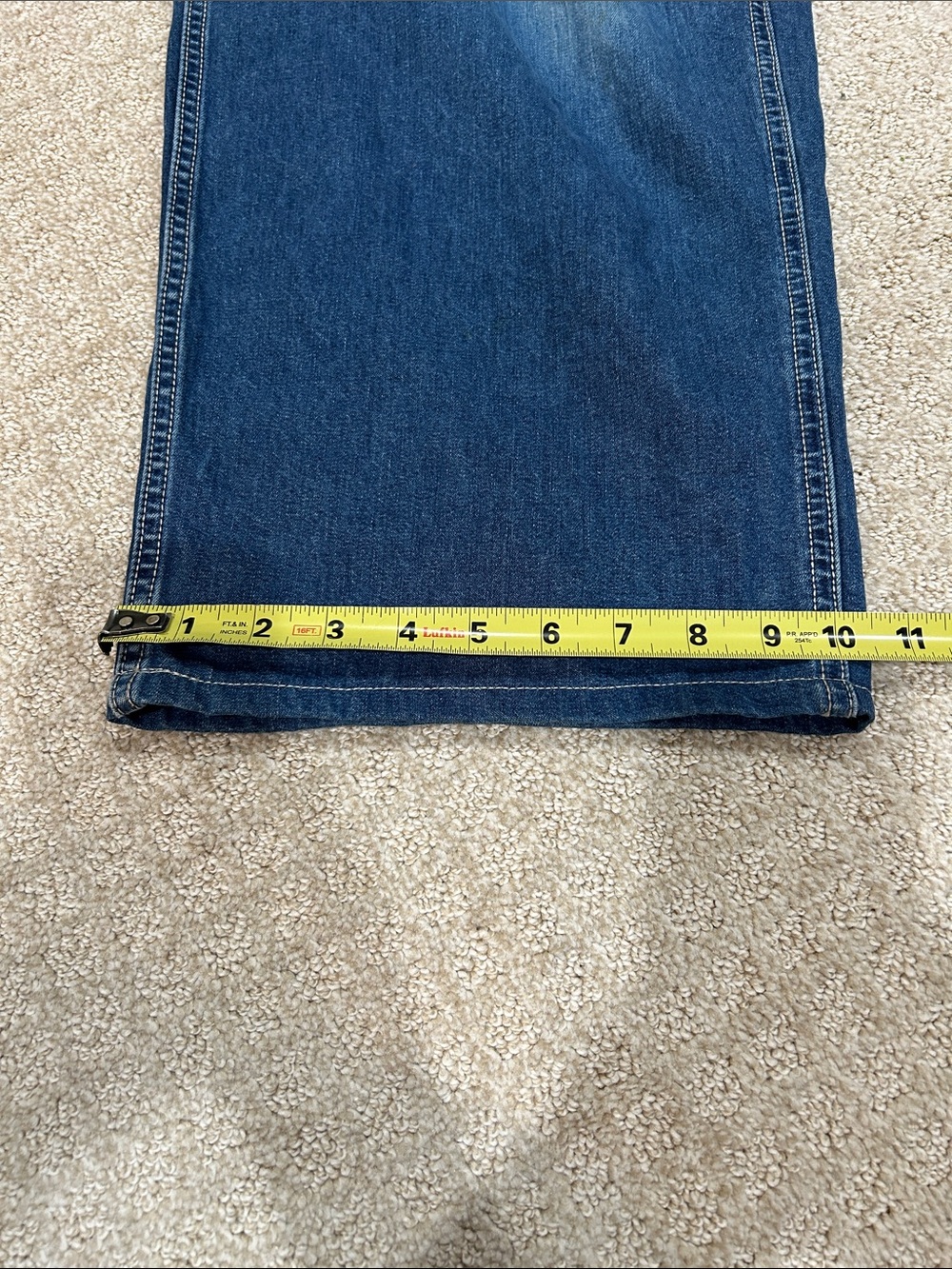 Vintage 1999 GAP Denim Overalls Large | 90s Cotton Bib Carpenter Utility Jeans - Picture 14 of 14